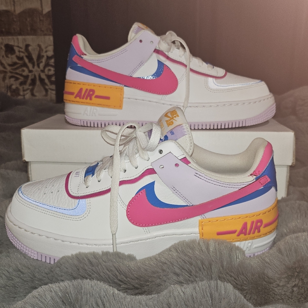Nike (SPECIAL EDITION)         90's Air force 1 Shadow Nikes☆ Size 10 in womans!